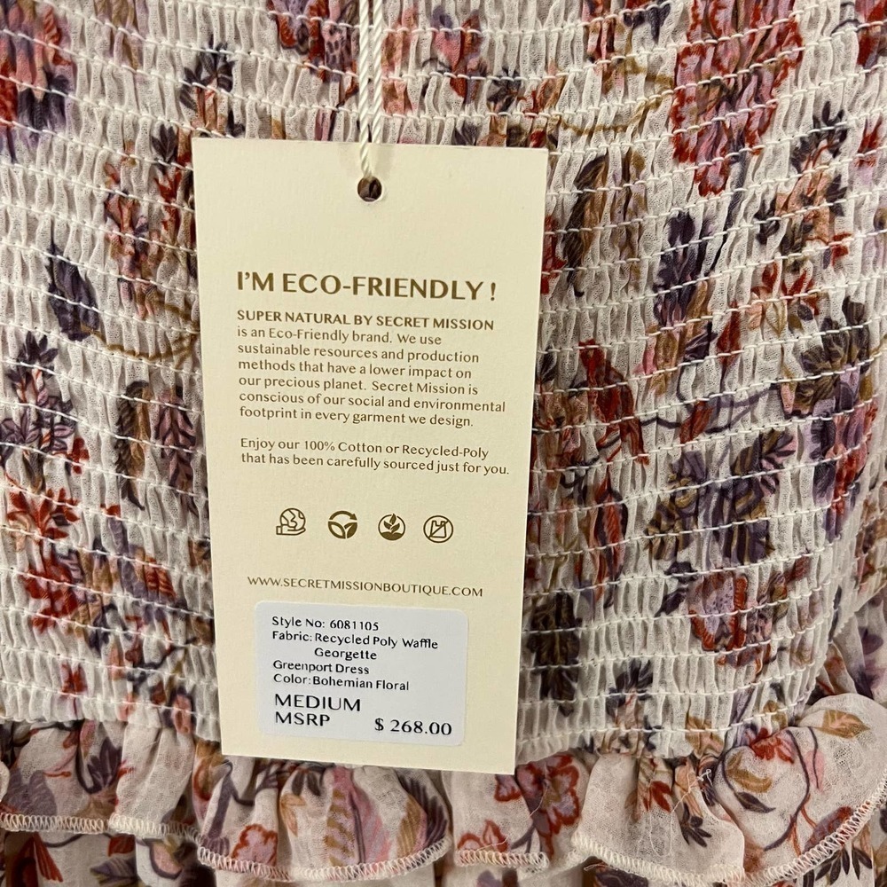 SECRET Mission $268 Greenport Dress- Medium - Picture 4 of 4